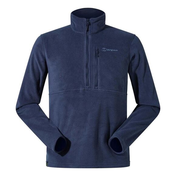 Berghaus Mens Prism Polartech Half Zip Fleece Top / Dark Blue